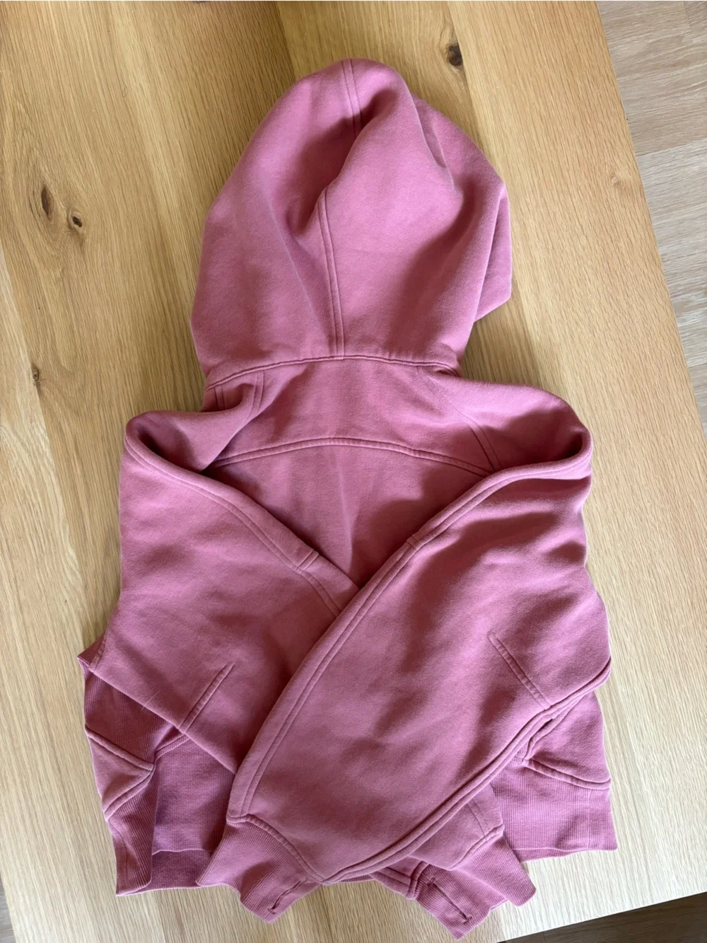 lululemon athletica Dusty Rose Scuba Half-Zip Hoodie